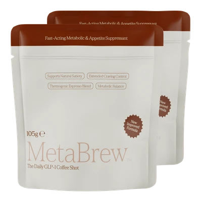 Zwei Beutel MetaBrew Diet Coffee
