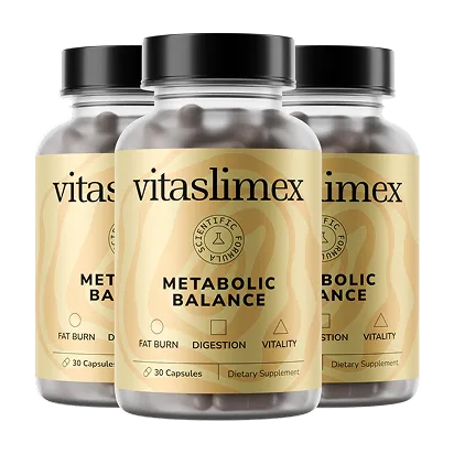 Trois flacons de Vitaslimex